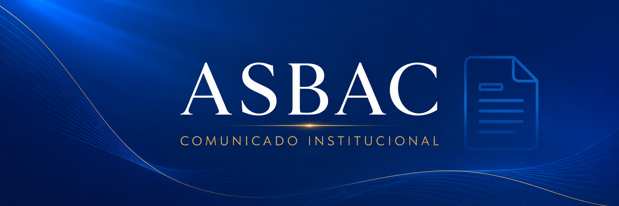 Comunicado institucional